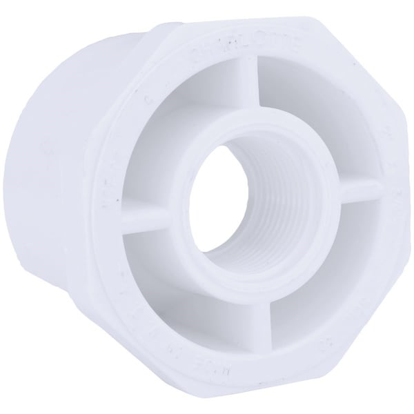 Charlotte Pipe And Foundry 2 In. SPG x 3/4 In. FPT Schedule 40 PVC Bushing PVC 02108 2600HA - main